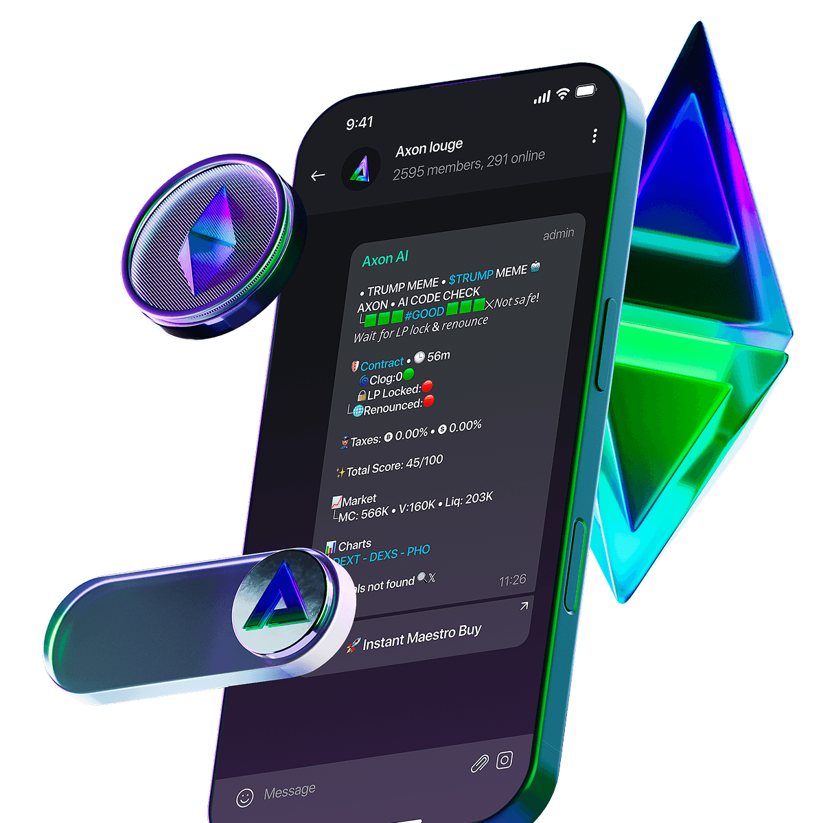 Axon mobile preview